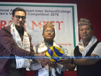 एन्जल्स हार्ट पुरुष भलिबल जेठमा
