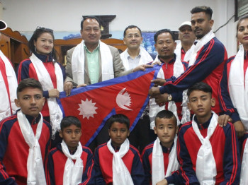 ओकिनावा गोजुरियो करातेमा ७ नेपाली खेलाडी