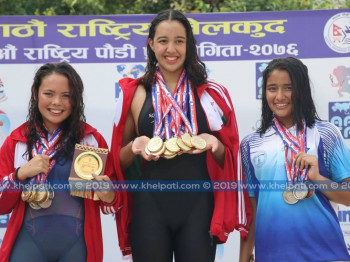 पदक विजेताकाे पुरस्कार मंगलबार बाँडिने