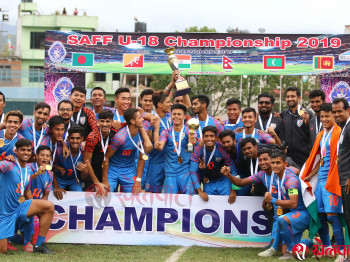 भारत साफको नयाँ च्याम्पियन