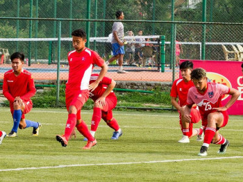 साग खेल्ने राष्ट्रिय फुटबल टिमको घोषणा