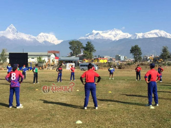 महिला क्रिकेटमा नेपाल १० विकेटले विजयी