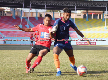 पहिलो हाफमा पुलिस र सरस्वतीको बराबरी