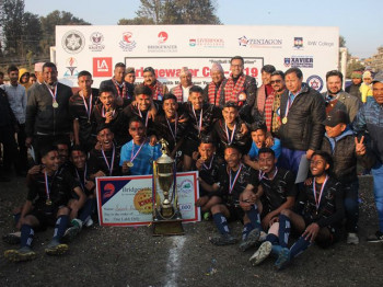 सैनिकलाई ब्रिजवाटर कपको उपाधि