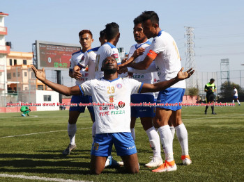 मछिन्द्र र शेर्पाबीचको खेल एन्फा कम्प्लेक्समा सर्यो