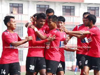 पहिलो हाफमा पुलिसलाई अग्रता