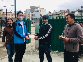 समाज कल्याणद्वारा खेलाडीलाई राहत