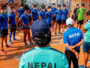 नेपाली टोलीको कोरोना रिपोर्ट नेगेटिभ, भोलिबाट प्रशिक्षण