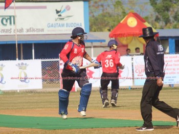 राप्तीलाई १ सय ३९ रनको लक्ष्य