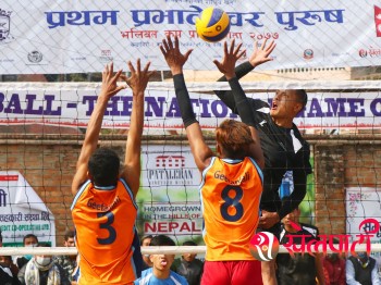प्रभातेश्वर पुरुष भलिबल : उपाधि भिडन्त आज