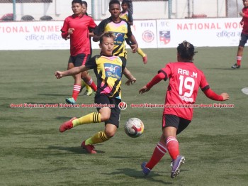 उपमेयर कप महिला फुटबलको खेल तालिका सार्वजनिक