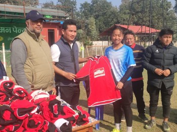 वाग्मतीका महिला खेलाडीलाई सहयोग