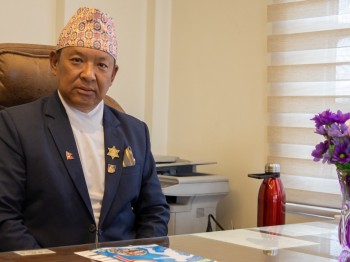 एन्फा अध्यक्ष शेर्पालाई 'प्रधानसेनापति प्रशंसा पदक'