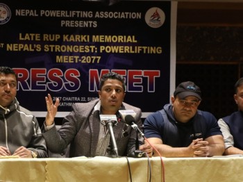 विश्व च्याम्पियनको स्मृतिमा पावर लिफ्टिङ हुने