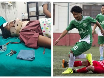फुटबलर मोहनको उपचारमा आर्थिक अभाव, सहयोगको अपिल