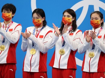 टोकियो ओलम्पिक :  पदक तालिकामा चीनलाई अग्रता
