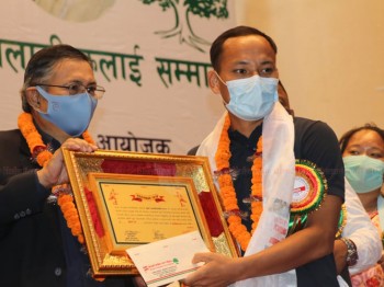 साफ उपविजेता टोली नगदसहित सम्मानित