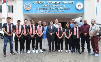 युथ टेबलटेनिस च्याम्पियनसिपमा ६ खेलाडीको चुनौती