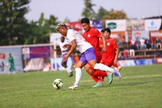 उत्तमको निर्णायक गोलमा संकटा क्वाटरफाइनल प्रवेश