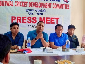 बुटवलमा मेयर कप क्रिकेट हुने