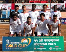 चर्च ब्वाइज र झापा ११ ले सिक्किममा गोल्डकप खेल्ने