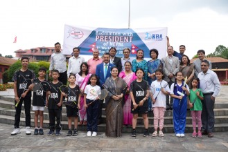 विश्व ब्याडमिन्टन दिवसमा राष्ट्रपतिसँग साक्षात्कार