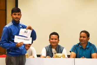 नवौं राष्ट्रिय खेलकुद : फुटबलको खेल तालिका सार्वजनिक