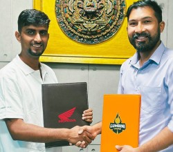 लुम्बिनी लाभाजलाई होन्डाको साथ