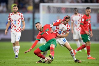 मोरक्कोविरुद्ध क्रोएसियालाई २-१ को अग्रता  