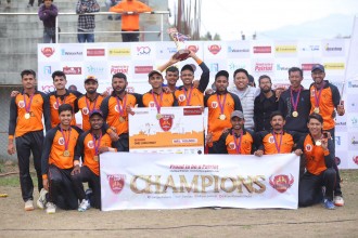 आशुतोषको अलराउन्ड प्रदर्शनमा गोल्डेनगेट च्याम्पियन 