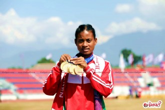 नवौं राष्ट्रिय : जयरानी एक्लैले जितिन् ५ स्वर्ण 