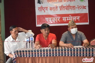 गणेशमान फाउन्डेसन राष्ट्रिय कराते मंगलबारबाट  