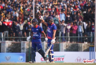 कुशलको अर्धशतक पूरा 
