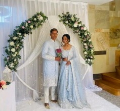 डिफेन्डर सुमनले गरे इशासँग इन्गेजमेन्ट