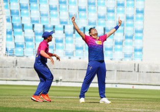 यूएईलाई नामिबियाद्वारा ९२ रनको लक्ष्य