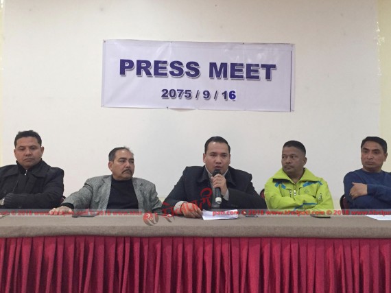 एन्फा अध्यक्षलाई चार जिल्ला फुटबल संघकाे १४ आरोप