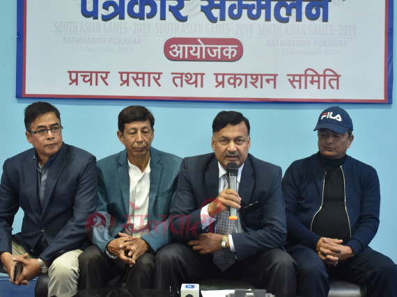 १३ औं सागमा नेपालबाट ५ सय ९६ खेलाडी