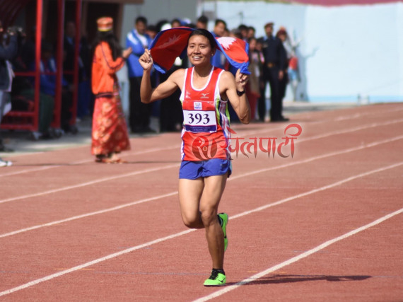 ‘गोल्डेन एथ्लेटिक्स मिट’ फागुनमा