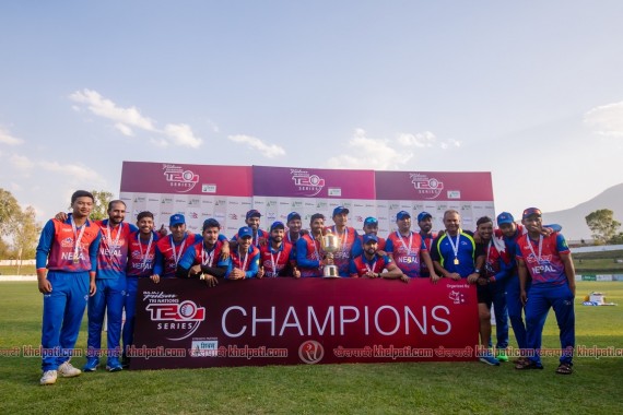 Nepal Win Historical Cricket Series !