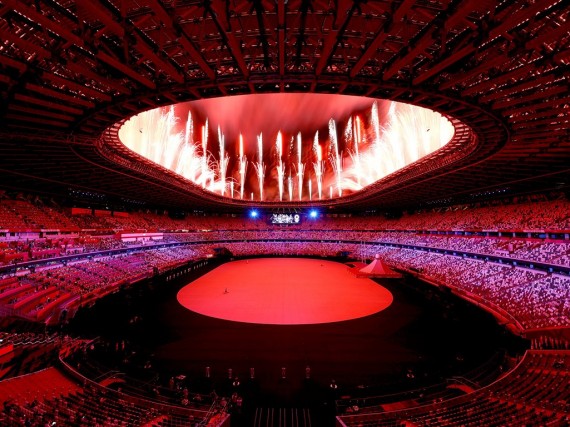 टोकियो ओलम्पिकको भव्य उद्घाटन