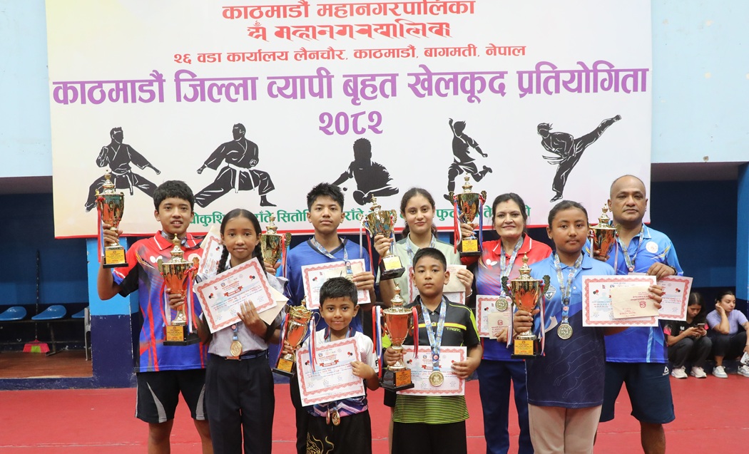 जयस्नु र अर्नवलाई स्वर्ण