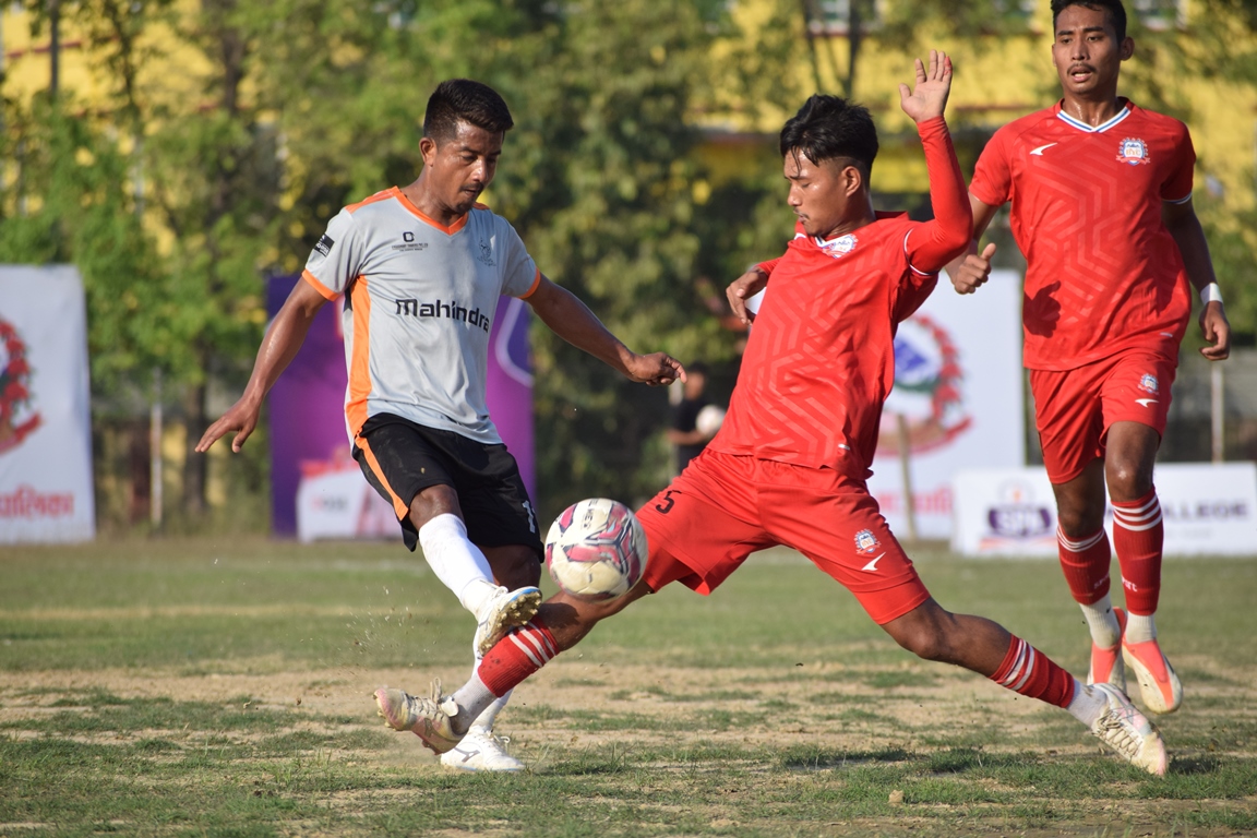 एपीएफलाई हराउँदै बागमती खप्तड गोल्डकपको क्वाटरफाइनलमा