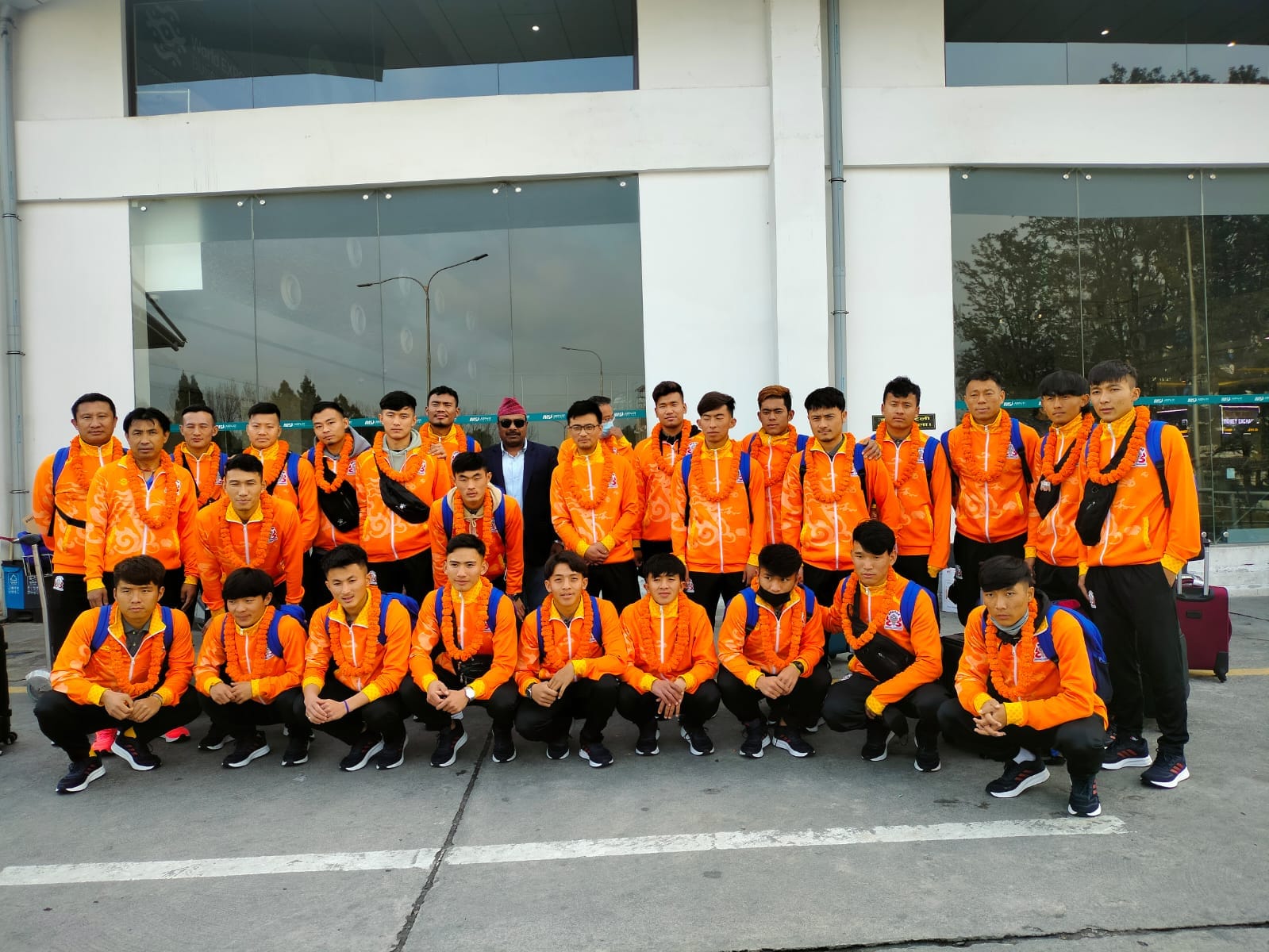 भुटानी फुटबल टोली नेपालमा